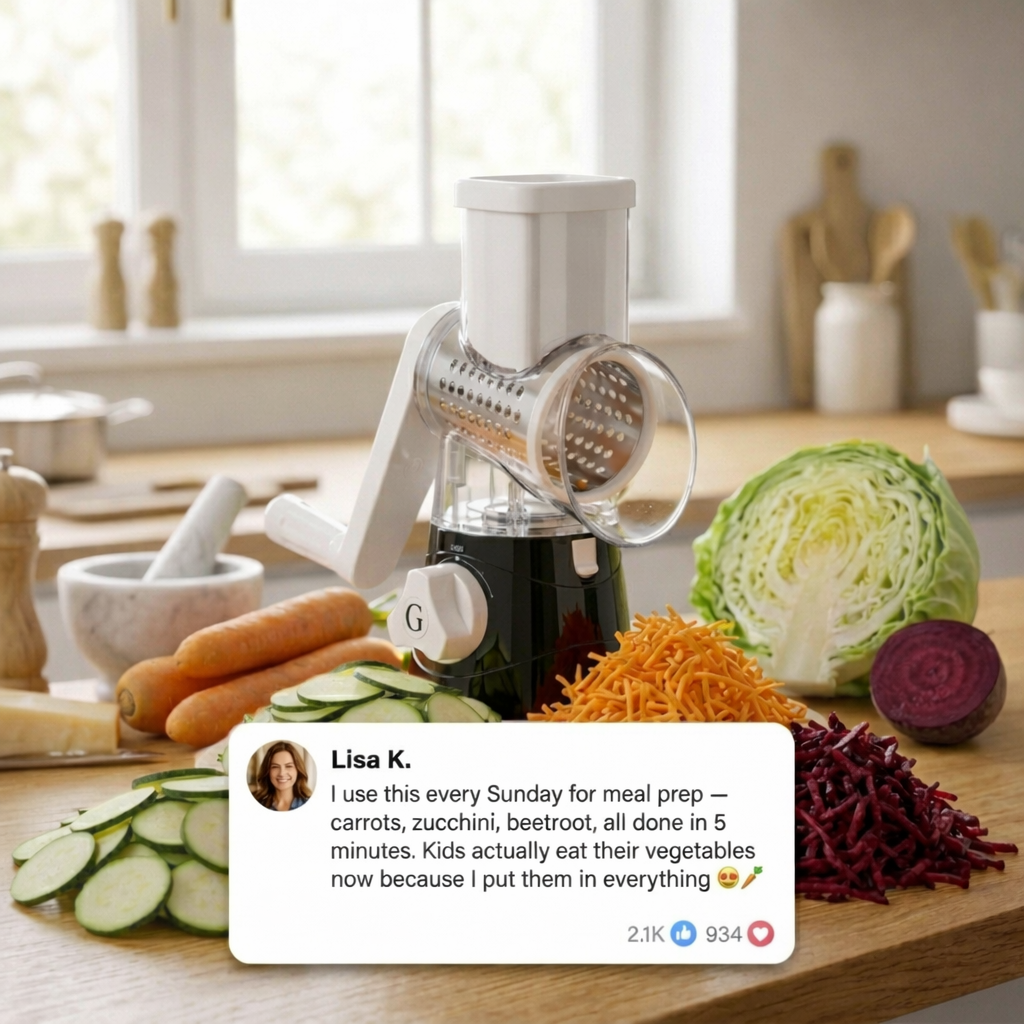 Gratello™ Drum Grater