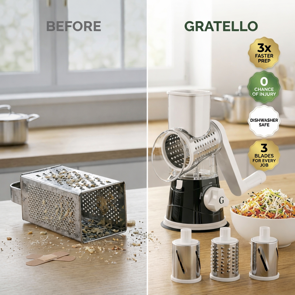 Gratello™ Drum Grater